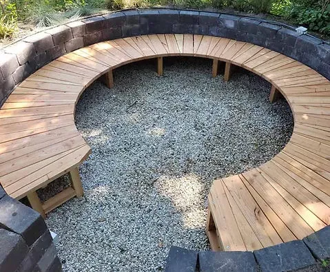 terrasse en bois unique