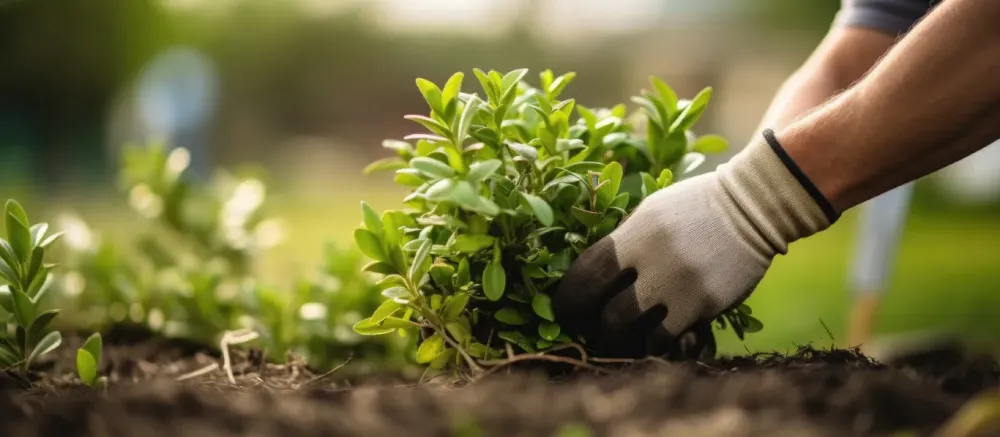 Création de jardins à Dochamps